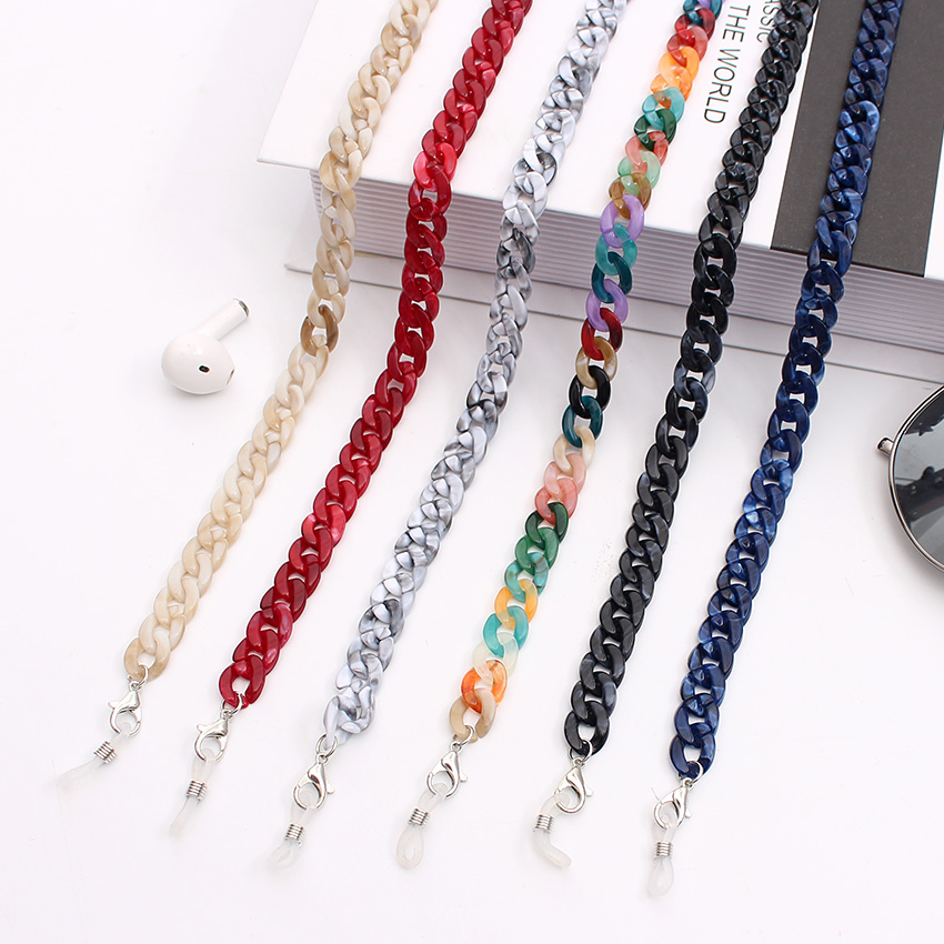 Mask Chain Holder - Acryl Gläser Kette Mode Hals Ketten