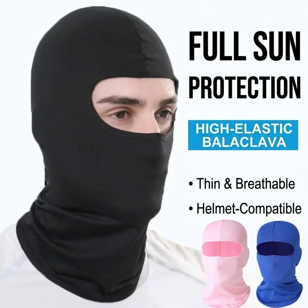 Sports Mask Breathable - Unisex Sonnenschutz Atmungsaktive Tarnfarben-Sturmhaube für Outdoor-Sportarten