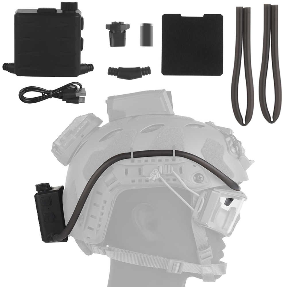 Anti Pollution Mask - Taktische Schutzbrille Defogger Anti-Fog-Kit für Airsoft-Schießen