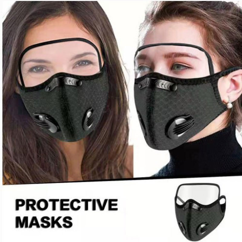 Dust Mask Construction - SHIZIWANGRI Fahrrad-Gesichtsmaske, Sport, waschbar, wiederverwendbar, mit