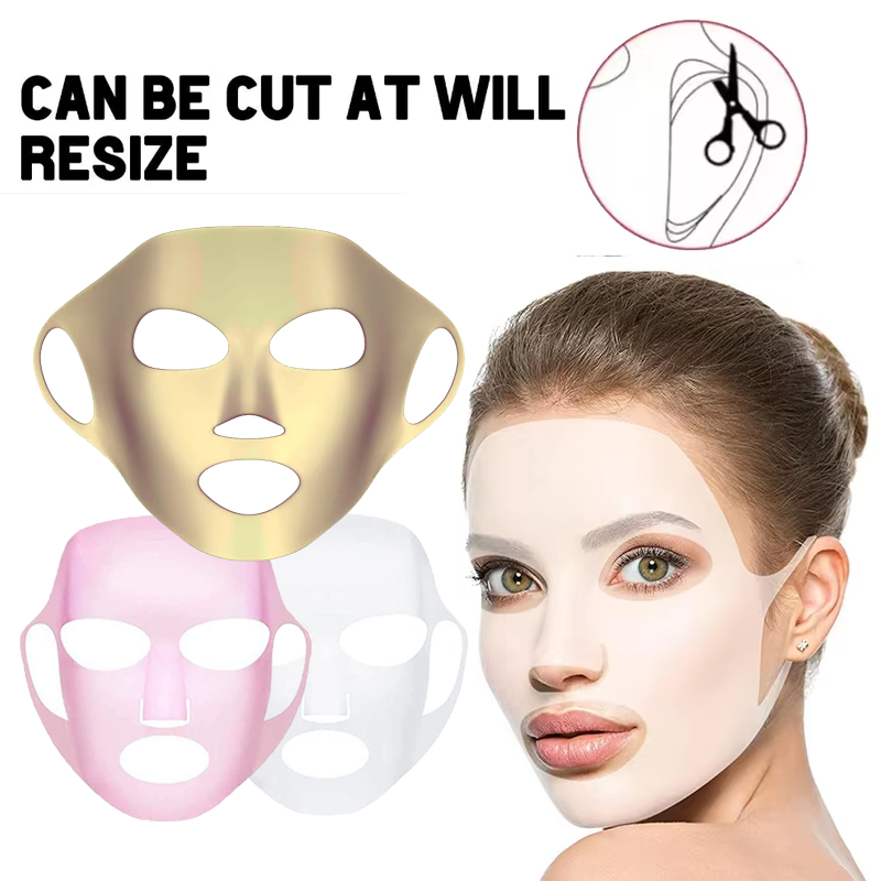 Silicone Mask Bracket - 1pc wiederverwendbare Silikon Gesichtsmaske feuchtigkeitsspendende Schönheit