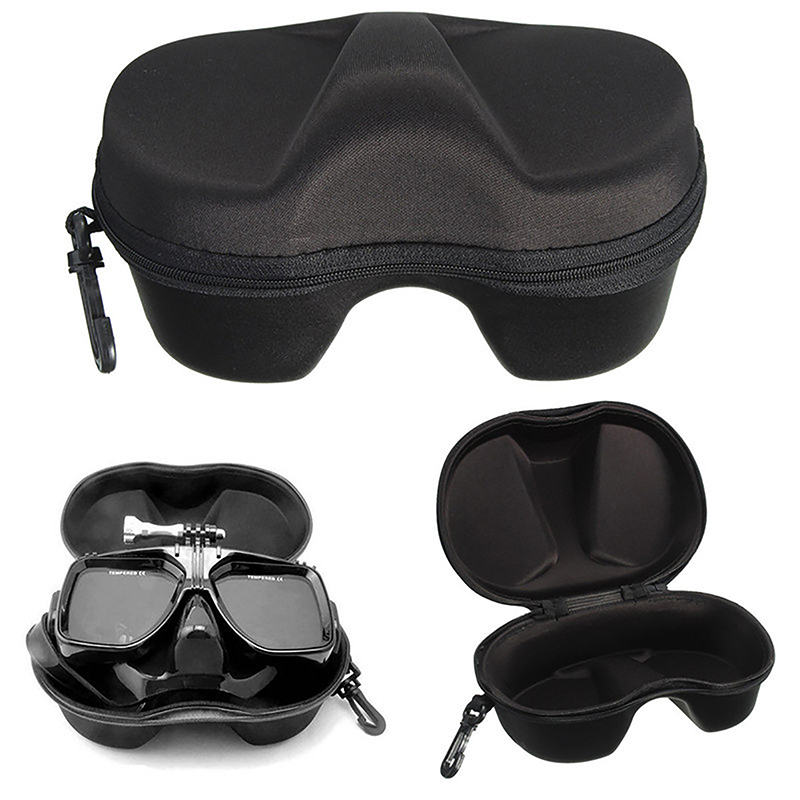 Face Mask Storage Box - Aufbewahrungsbox für Tauchbrillen, Unterwassermaske, Schutzbrillen, Brillenaufbewahrung,