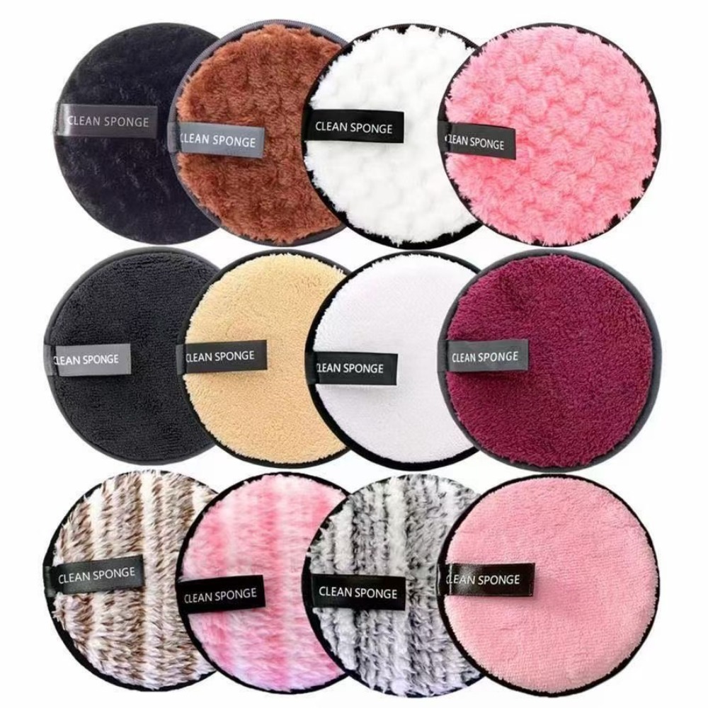Cloth Face Mask Washable - Mikrofaser Make-Up Entferner Pads 1PC Wiederverwendbare