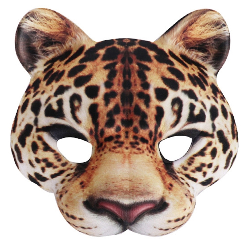 Respirator Half Face - Leopard Maske Party Maske Dress Up