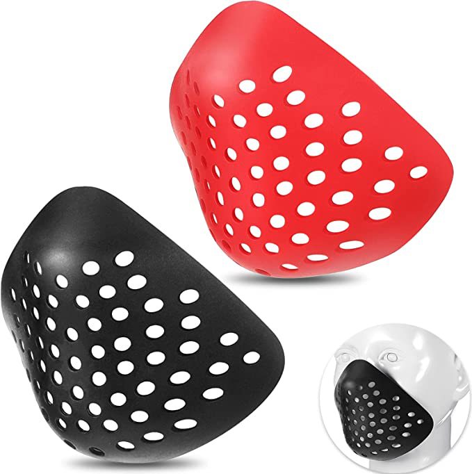 Silicone Mask Bracket - Halbgesichtsmaske aus Silikon für Cosplay, Outdoor,