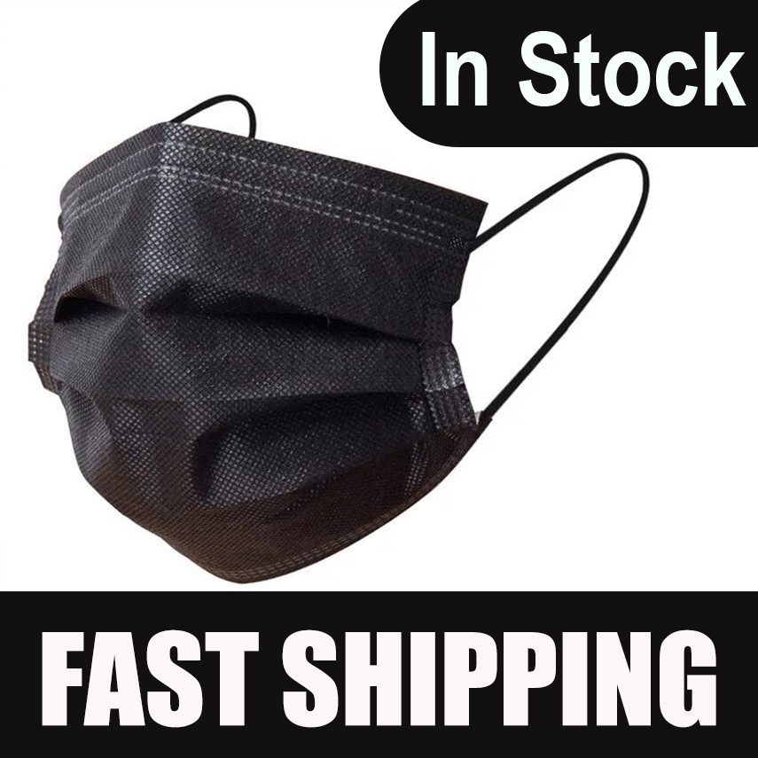 Disposable Surgical Mask - Schwarz Gesicht Maske Mund Abdeckung Schützen
