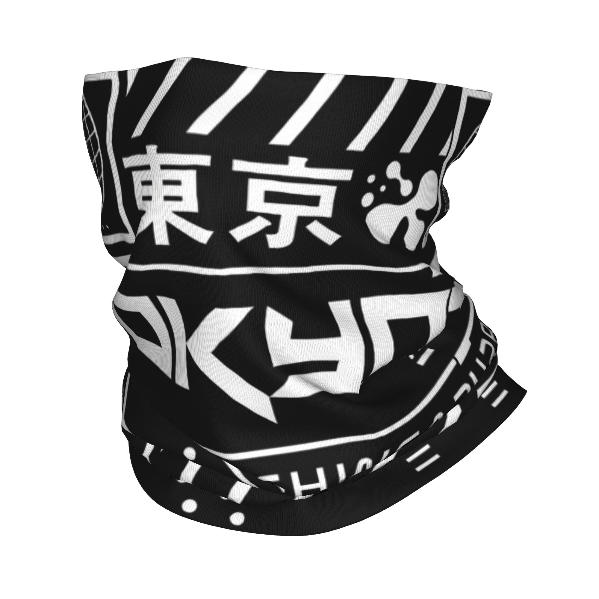 Neck Gaiter Face Cover - Benutzerdefinierte Techwear Bandana Halsmanschette, winddicht, Gesichtsschal,