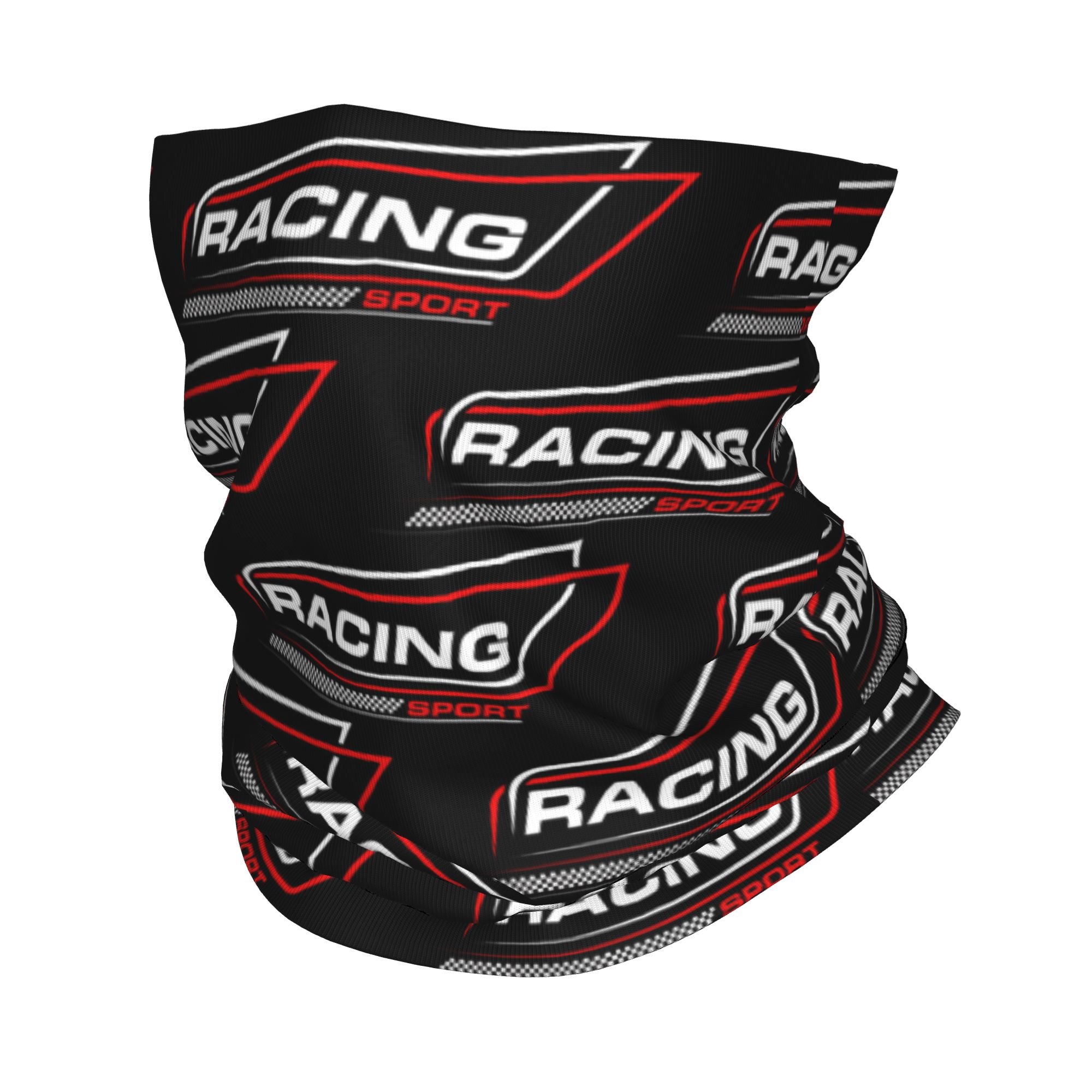 Neck Gaiter Face Cover - Benutzerdefinierte Racing Speed Race Bandana Halsmanschette