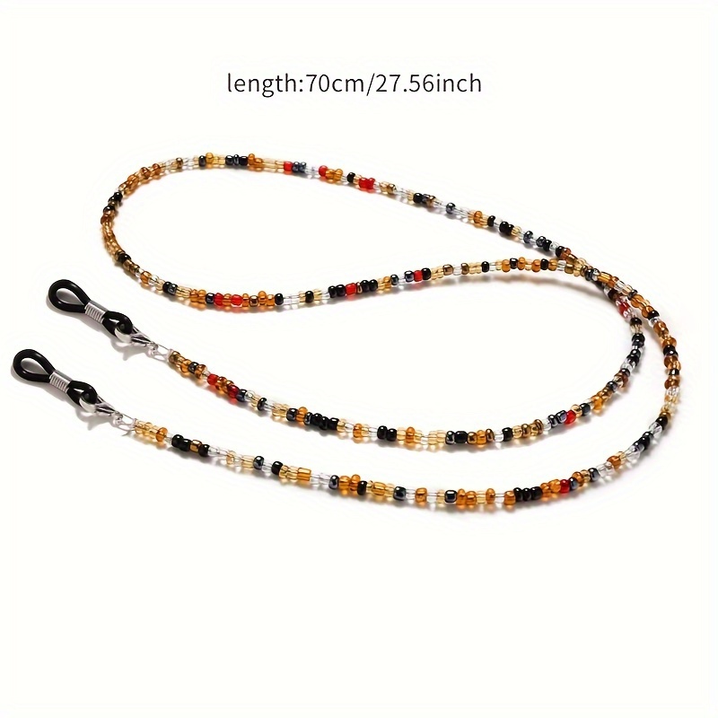 Boho-Perlen-Brillen-Lanyard-Gu – Mask Lanyard Adjustable Bewertung und Preis