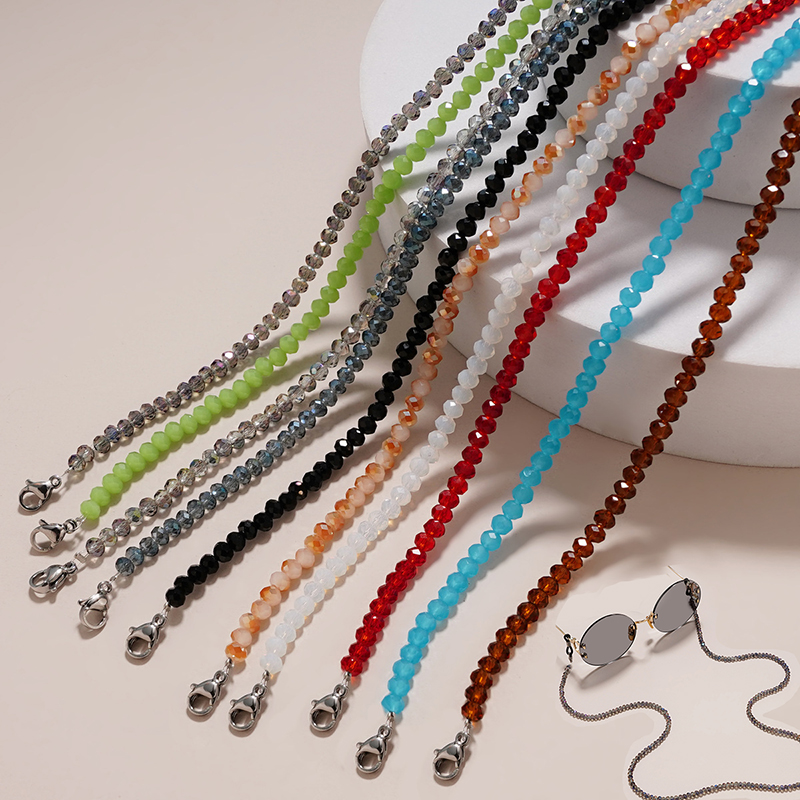 Kristall Gläser Kette Für Frau – Mask Chain Holder Bewertung und Preis