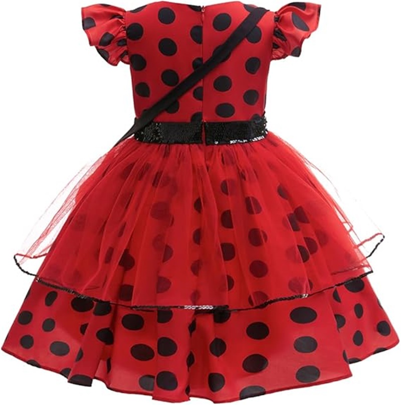 Mädchen Cosplay Kostüm Polka D – Kids Face Mask Bewertung und Preis