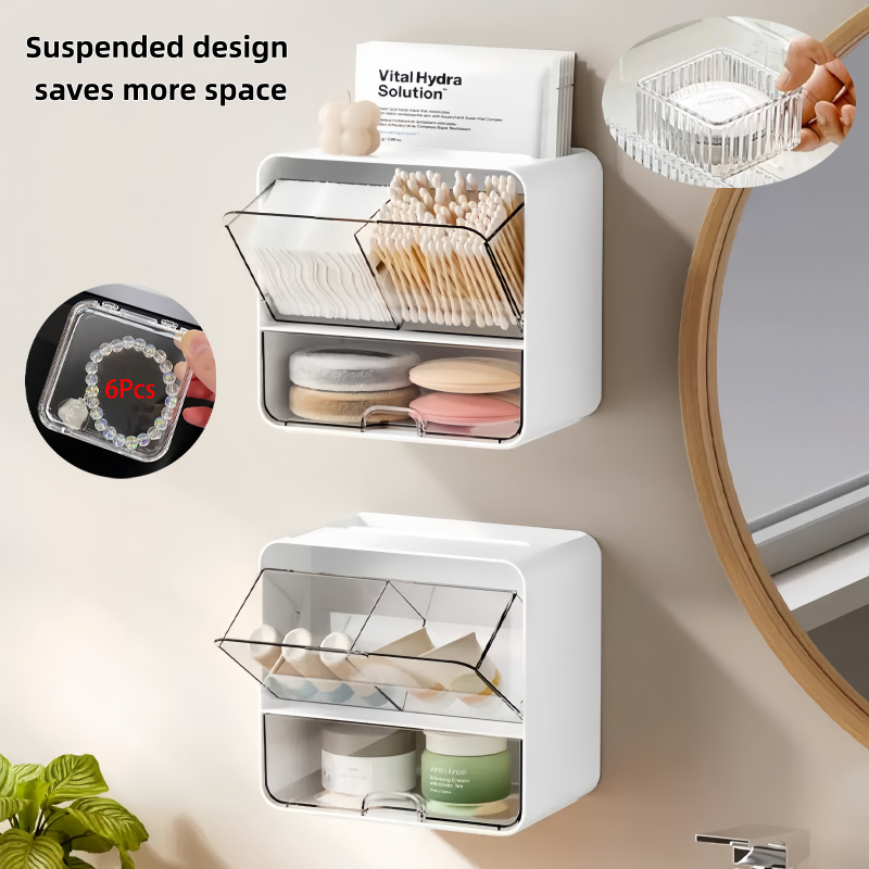 8-teiliges Set, ein wandmontie – Face Mask Storage Box Bewertung und Preis