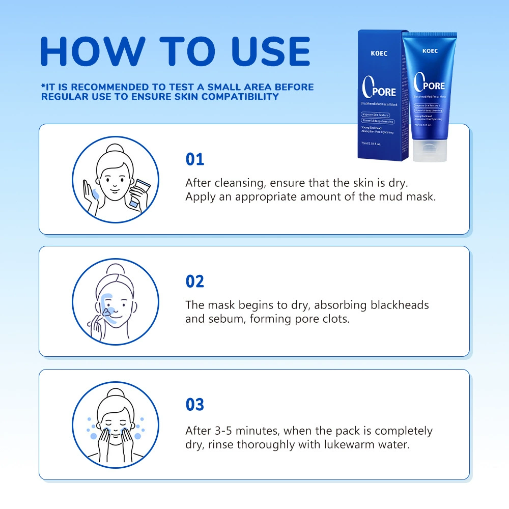 75 ml KOEC Zero Pore Blackhead – Dust Mask Construction Bewertung und Preis