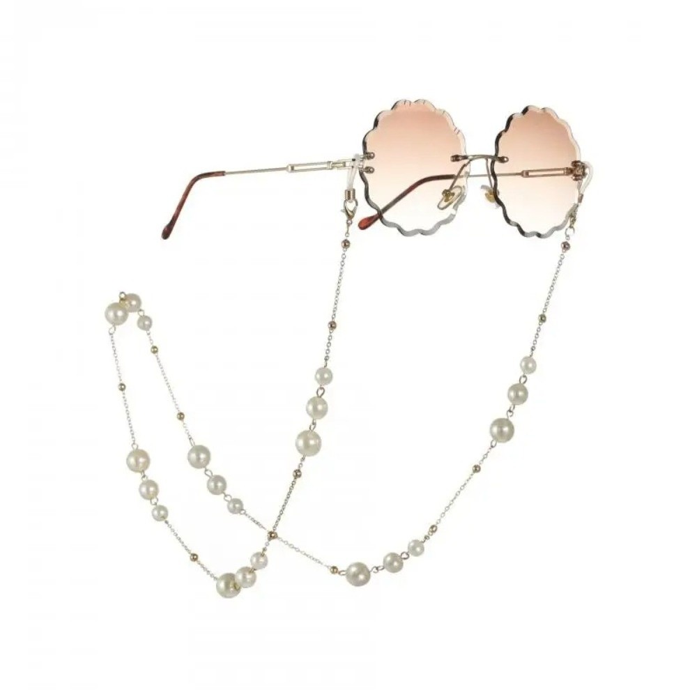 Trendige Perlen-Sonnenbrillenk – Mask Lanyard Adjustable Bewertung und Preis
