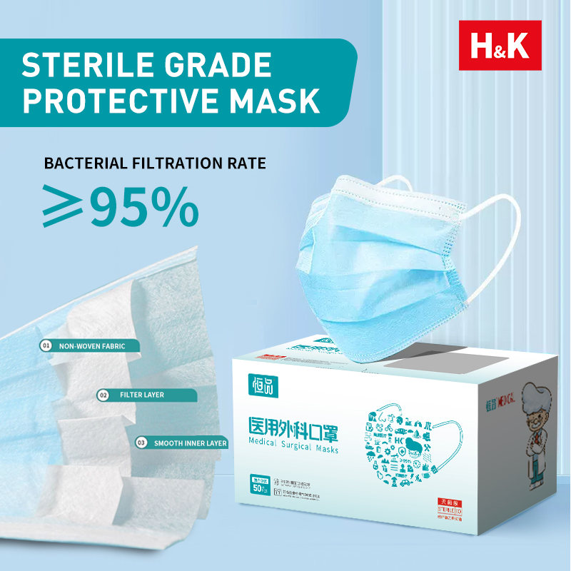 50/100 Stück Box, blaue Gesich – Disposable Mask Blue Bewertung und Preis