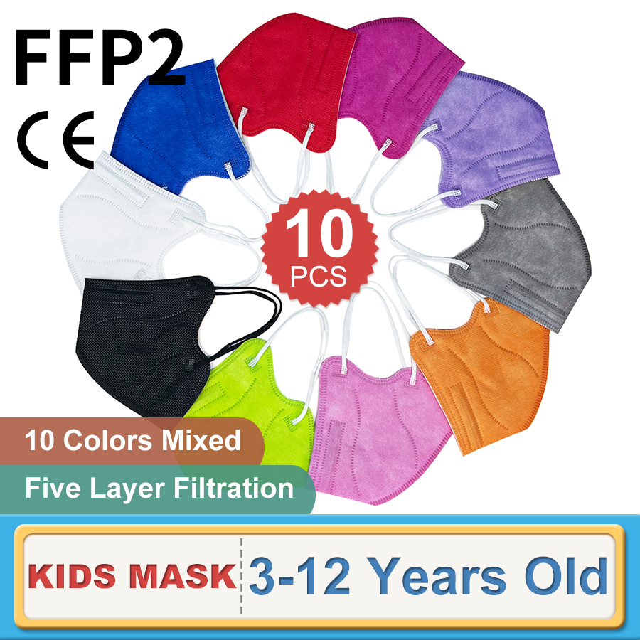 10PCS Kinder FFP2 Gesichtsmask – Kids Face Mask Bewertung und Preis
