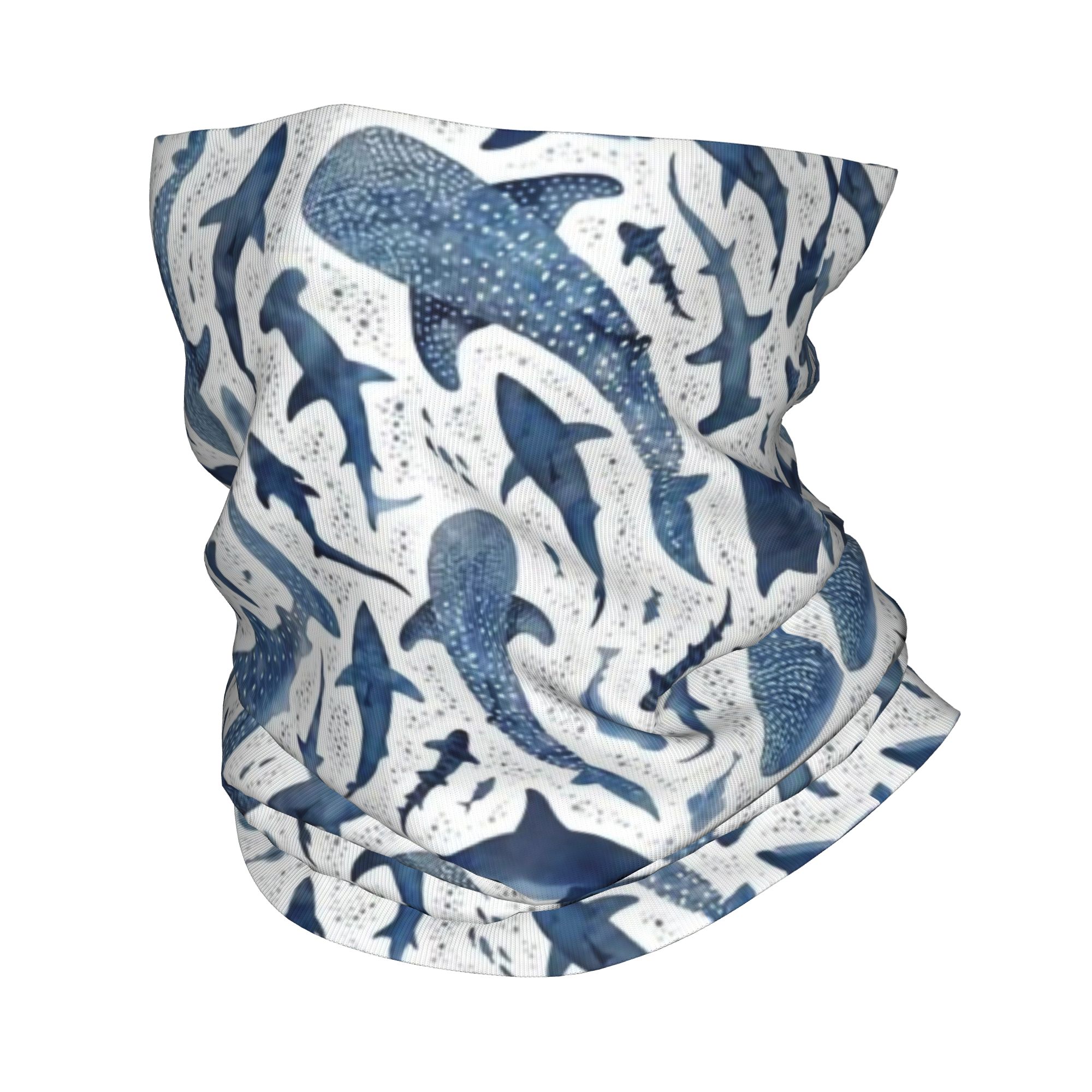 Benutzerdefinierte blaue Aquar – Neck Gaiter Face Cover Bewertung und Preis