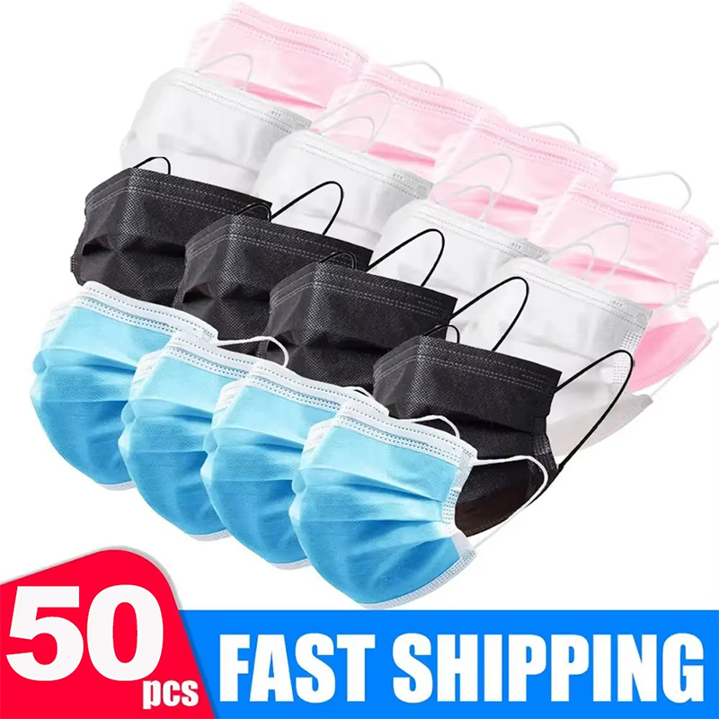 50 Stück 3-lagige Maske Gesich – Disposable Mask Blue Bewertung und Preis