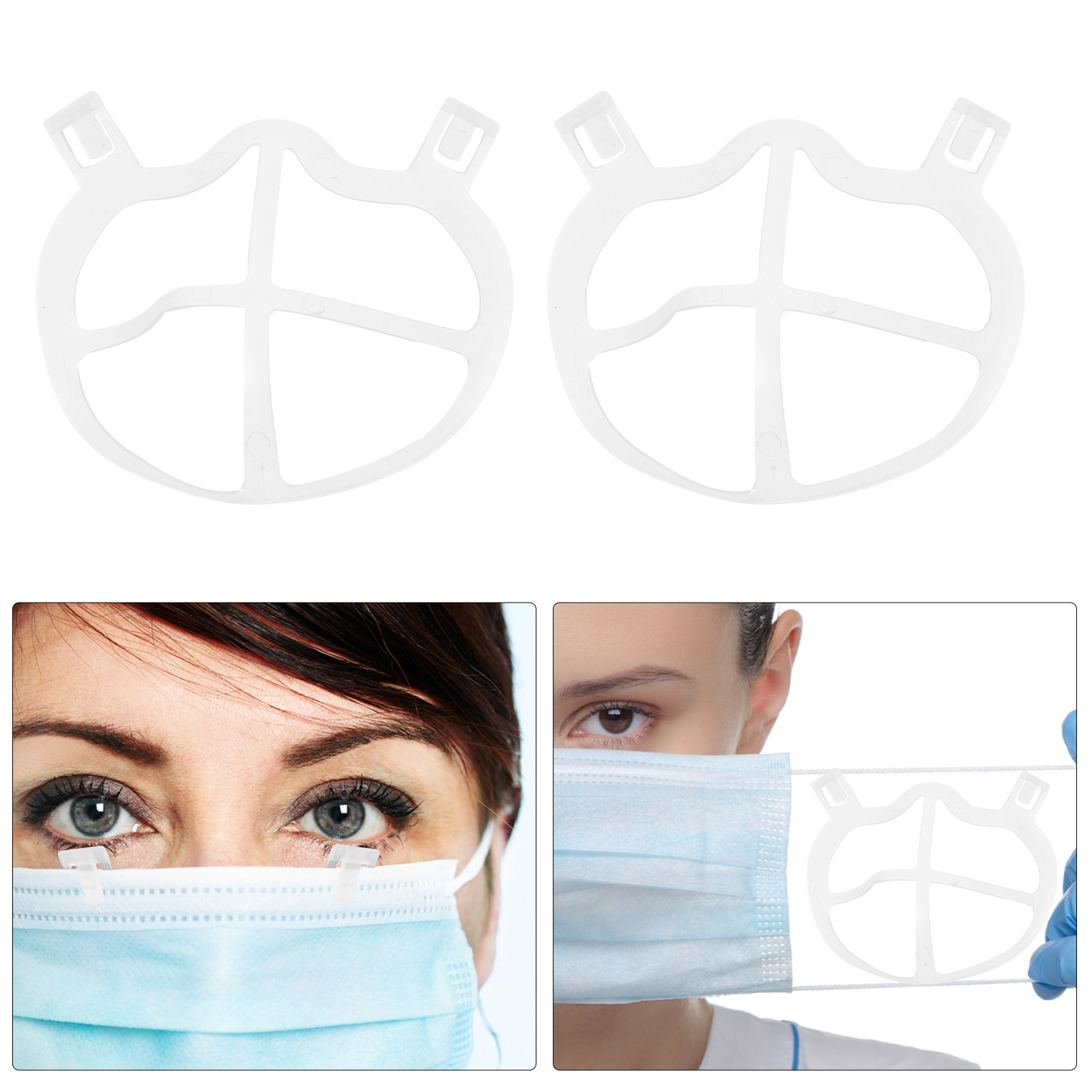 10 Stück Silikon-Maskenhalter, – Silicone Mask Bracket Bewertung und Preis