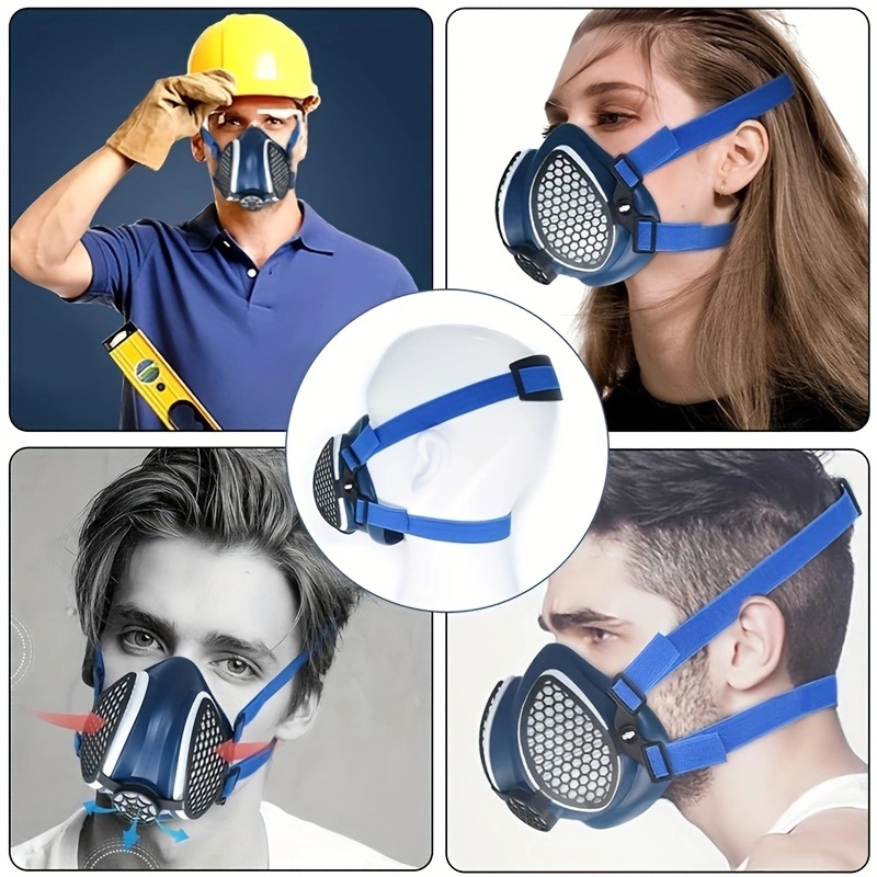 Silikon-Halbmasken-Atemschutzm – Respirator Half Face Bewertung und Preis