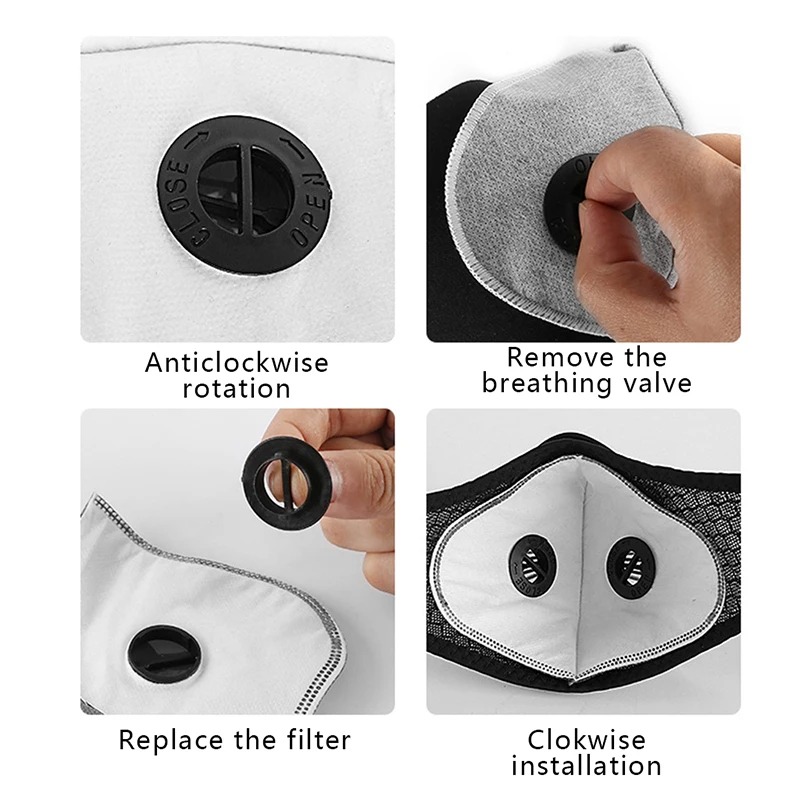 Staubdichter PM2.5 Aktivkohlef – Dust Mask Construction Bewertung und Preis