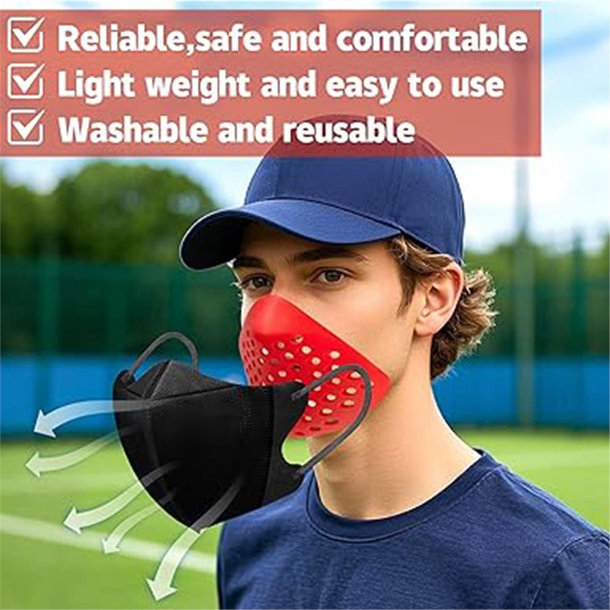 Nützliche 4-teilige 3D-Silikon – Silicone Mask Bracket Bewertung und Preis
