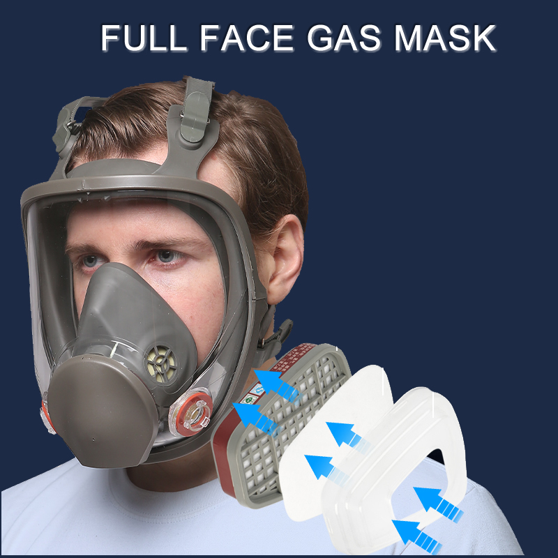 6800 Vollgesichts-Gas-Atemschu – Dust Mask Construction Bewertung und Preis